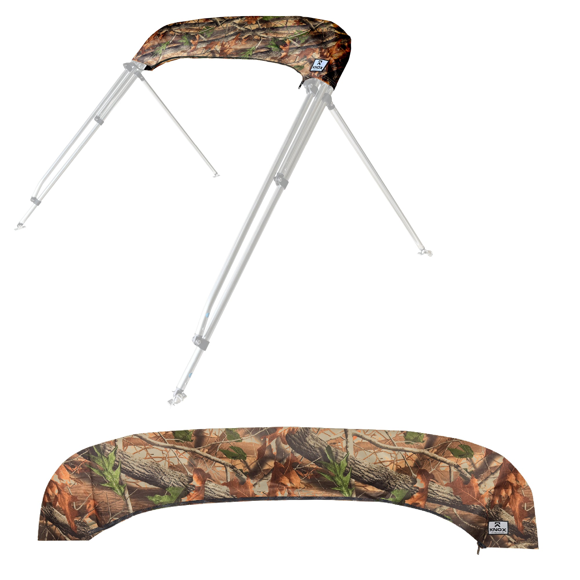 KNOX Bimini Top Boot Cover Replacement For 3 & 4 Bow Bimini Tops