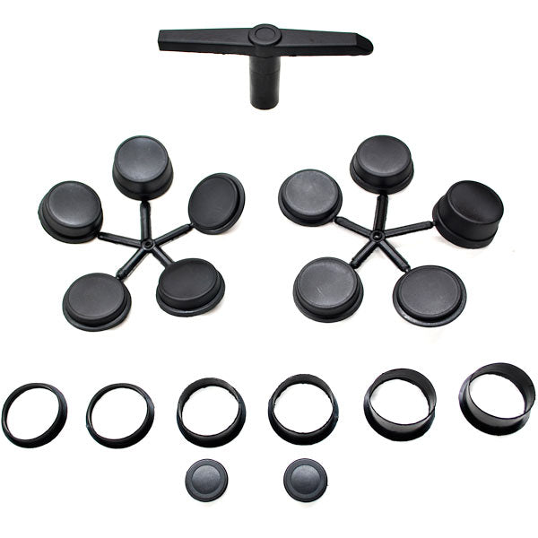 Complete Car Truck 4 Window Automatic Power Kit w/ 7 Switches Kit