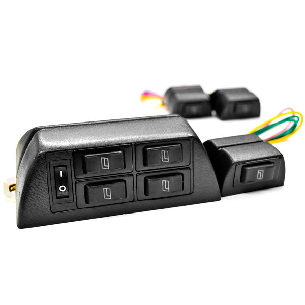 Complete Car Truck 4 Window Automatic Power Kit w/ 7 Switches Kit