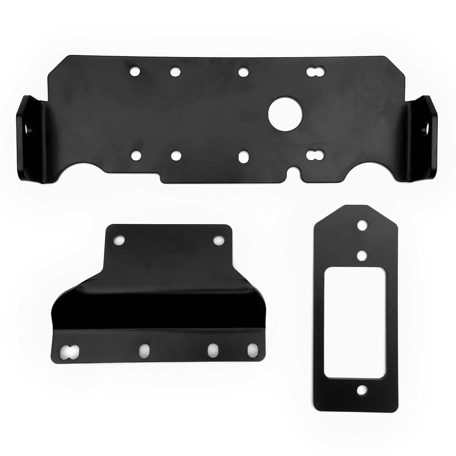 Heavy-Duty ATV Winch Mount Bracket for 2016-2022 Honda Pioneer 1000 Models