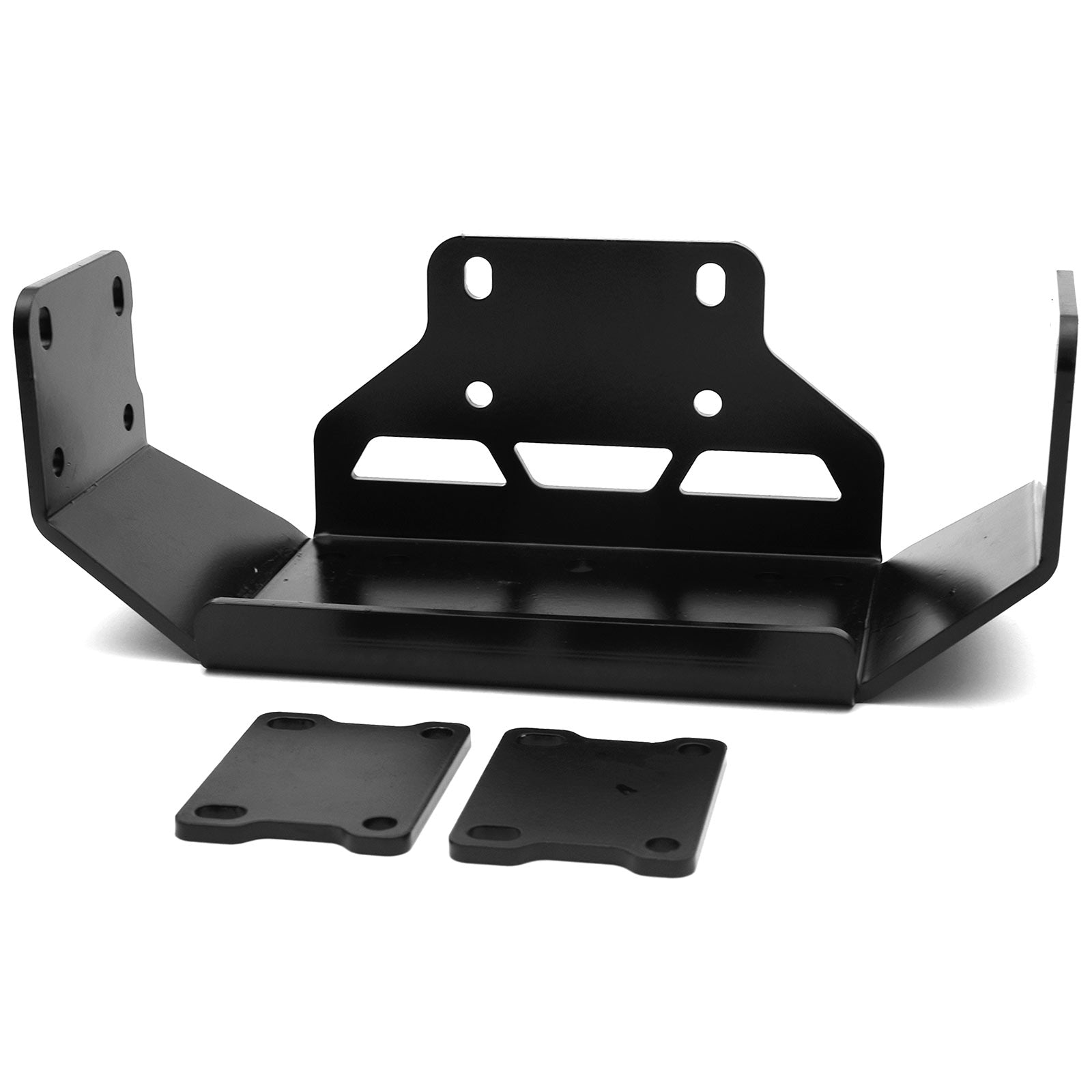 Heavy-Duty Steel UTV Winch Mount Bracket for 2015-2022 Honda Pioneer 500 520