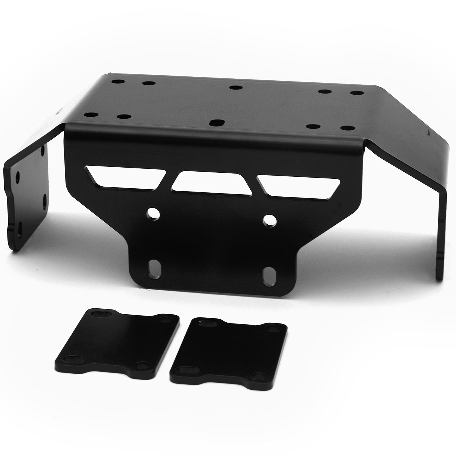 Heavy-Duty Steel UTV Winch Mount Bracket for 2015-2022 Honda Pioneer 500 520