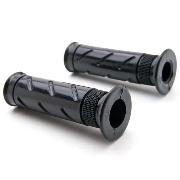 Universal OEM Motorcycle Street Bike Black Hand Grips (7/8")