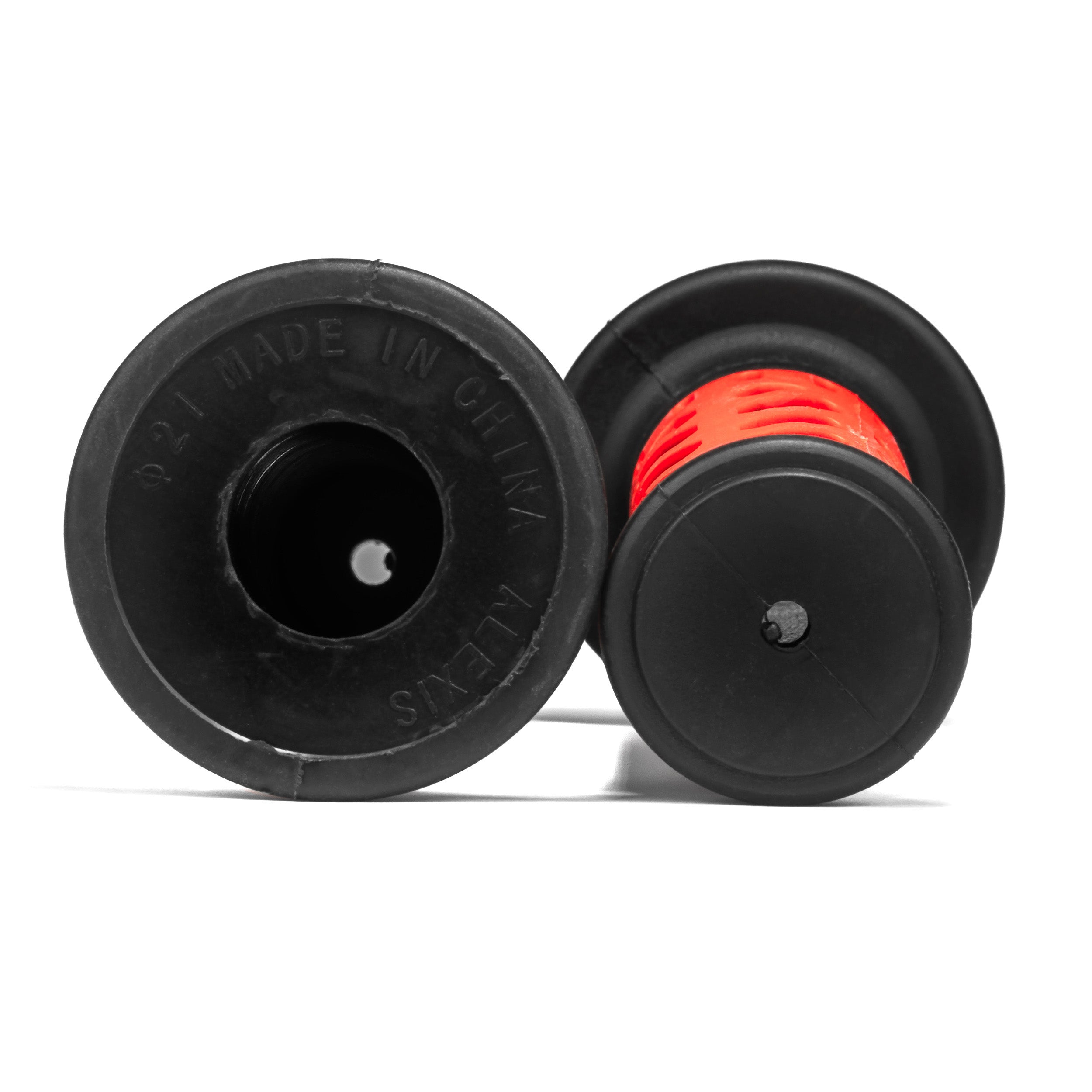 Universal ATVs & PWC Rubber Comfort Hand Grips (7/8") - Red