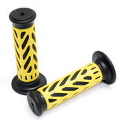 Universal ATVs & PWC Rubber Comfort Hand Grips (7/8") - Yellow