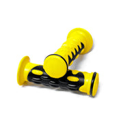 Universal ATVs & PWC Rubber Comfort Hand Grips (7/8") - Yellow