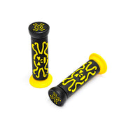 Universal ATVs & PWC Rubber Comfort Hand Grips (7/8") - Yellow