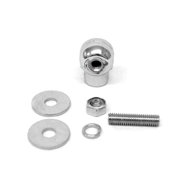 6 x Skulls Universal Custom Chrome Bolts - 6mm Thread