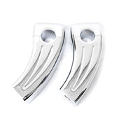 Custom Chrome Motorcycle 3.5" Billet Handlebar Risers (1" bar)