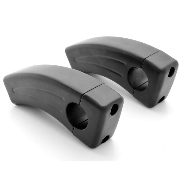 3.5" Black Motorcycle Handlebar Pullback Risers (1" Bar)