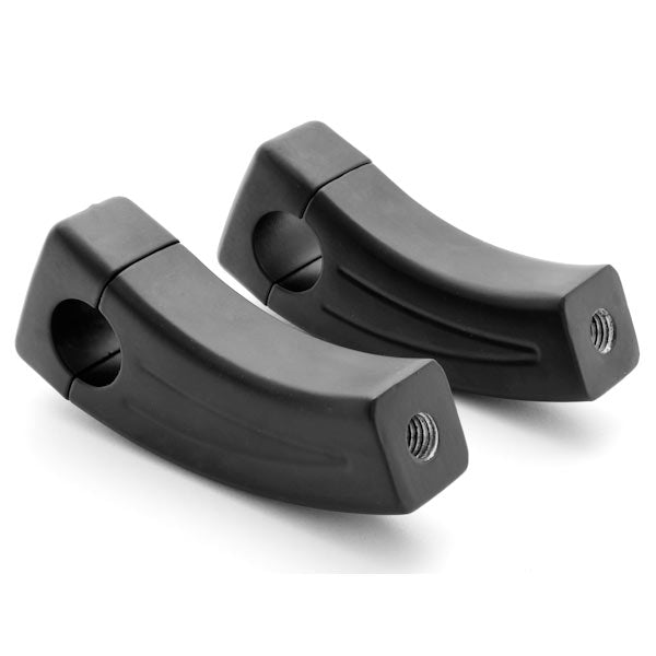 3.5" Black Motorcycle Handlebar Pullback Risers (1" Bar)