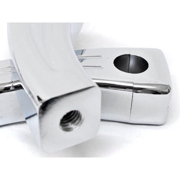 Custom Chrome Motorcycle 4.5" Billet Handlebar Risers (1" bar)