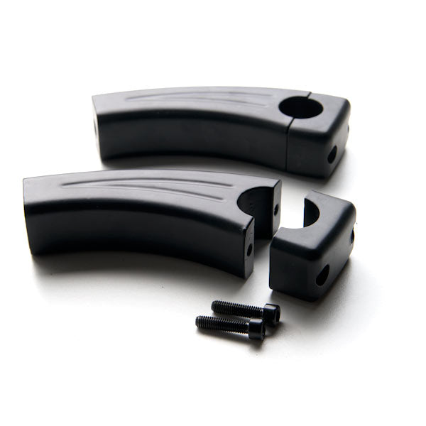 4.5" Black Motorcycle Handlebar Pullback Risers (1" Bar)