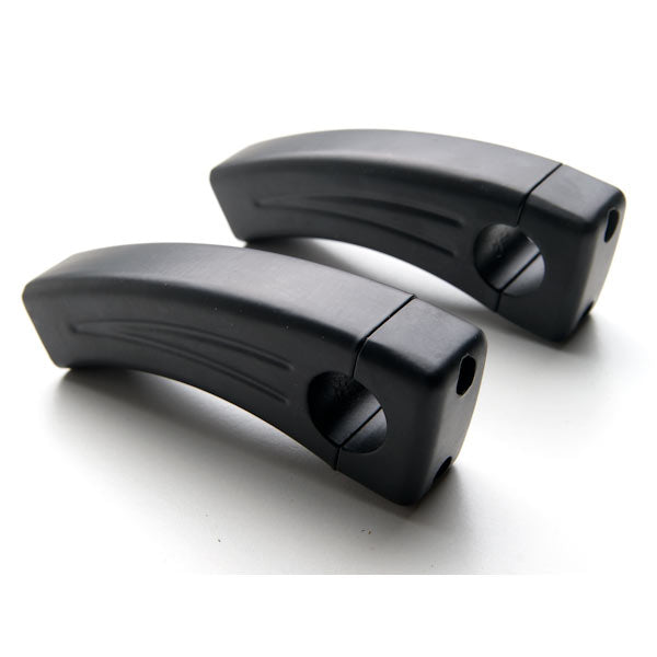 4.5" Black Motorcycle Handlebar Pullback Risers (1" Bar)