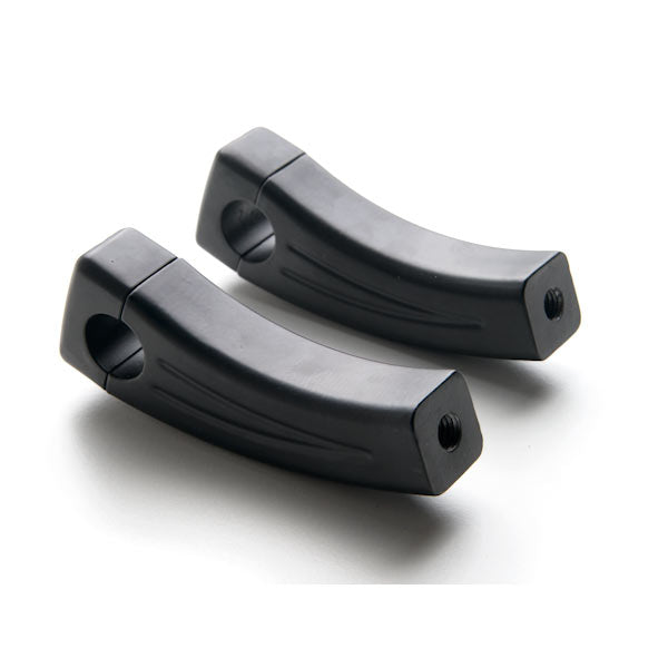 4.5" Black Motorcycle Handlebar Pullback Risers (1" Bar)