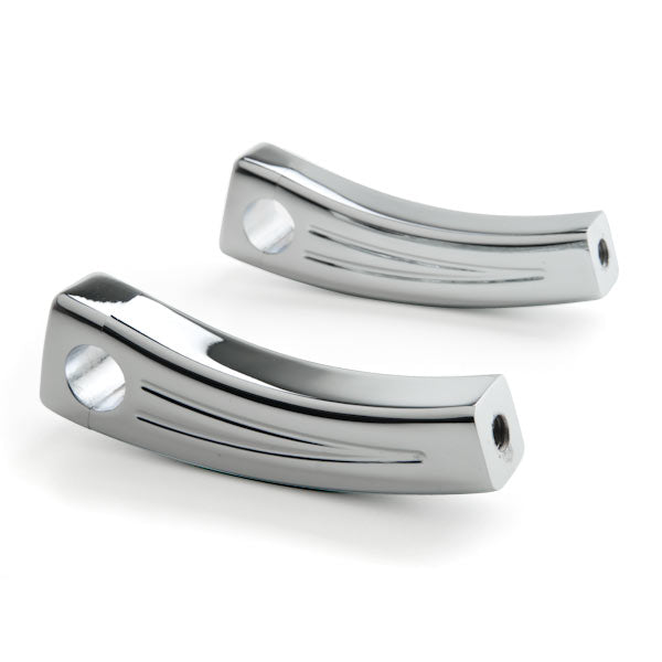 5.5" Chrome Motorcycle Handlebar Pullback Risers (1" Bar)