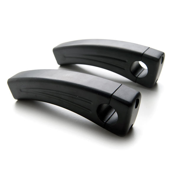 5.5" Black Motorcycle Handlebar Pullback Risers (1" Bar)