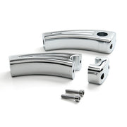 4.5" Chrome Motorcycle Handlebar Pullback Risers (7/8" Bar)