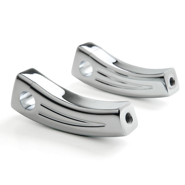 4.5" Chrome Motorcycle Handlebar Pullback Risers (7/8" Bar)