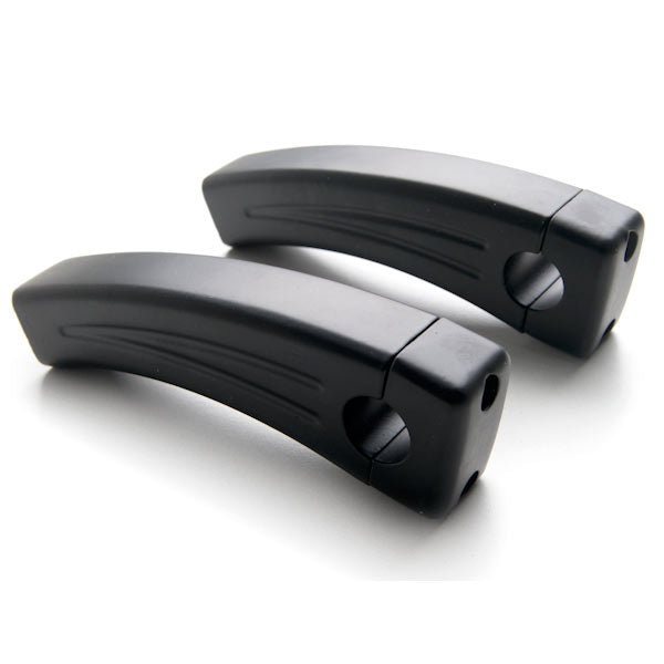5.5" Black Motorcycle Handlebar Pullback Risers (7/8" Bar)