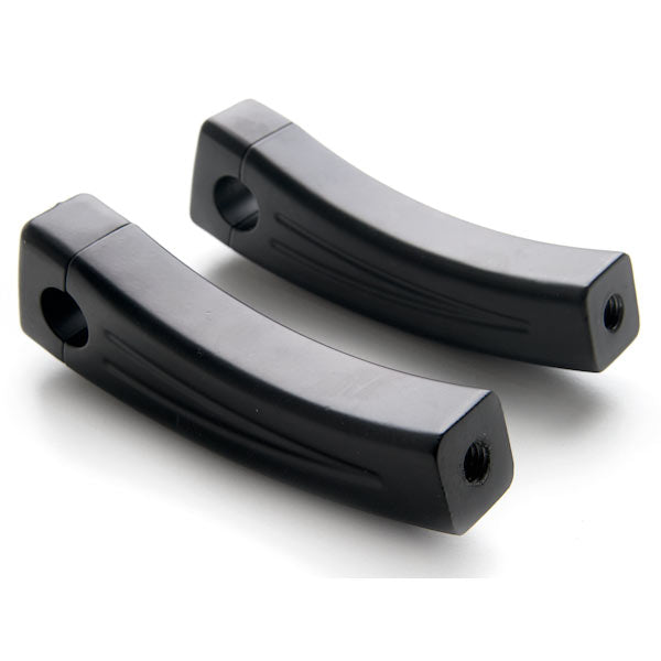 5.5" Black Motorcycle Handlebar Pullback Risers (7/8" Bar)