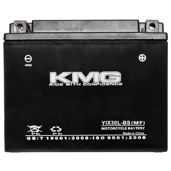 YIX30L-BS Sealed Maintenance Free Battery 12V SMF Powersport Motorcycles Scooters ATVs