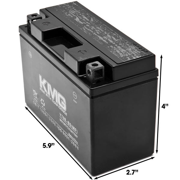 YT9B-BS Sealed Maintenance Free Battery 12V Powersport Motorcycle Scooter ATV