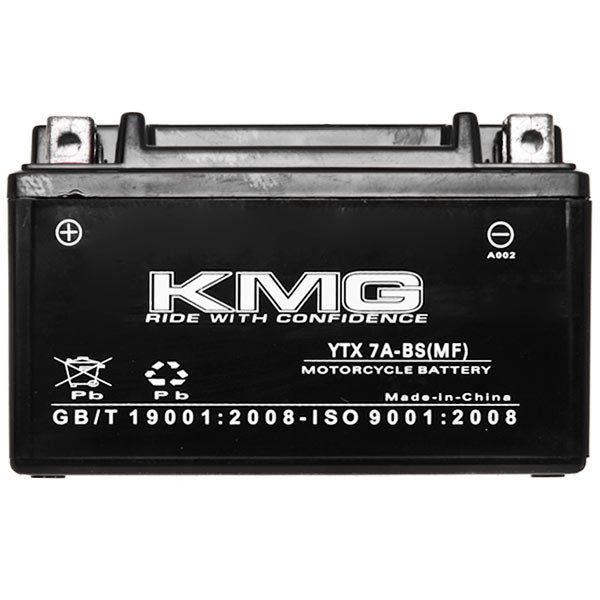 YTX7A-BS Sealed Maintenance Free Battery 12V SMF Powersport Motorcycles Scooters ATVs