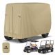 KNOX Beige Golf Cart Storage Cover for EZGO, Club Car, Yamaha, 2+2/4 Passenger