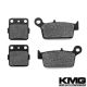 2003-2007 Honda CR 85 R RB Front + Rear Non-Metallic Organic NAO Brake Pads Set