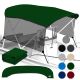 Universal 3 Bow Bimini Top Replacement Canvas & Mesh Side Blocks, 85-90