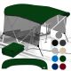 Universal 4 Bow Bimini Top Replacement Canvas & Mesh Side Blocks, 85-90