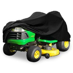 Deluxe Riding Lawn Mower Tractor Cover Fits Decks up to 54" - Black