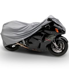 All Season 4 Layer Motorcycle Bike Cover Covers : Fits Up To Length 90" - All Sport Bikes And Small To Medium Cruiser Bikes