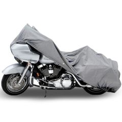 All Season 4 Layer Motorcycle Bike Cover Covers : Fits Up To Length 107" - All Cruiser Bikes, Custom Bikes, Metric And Large Touring Bikes