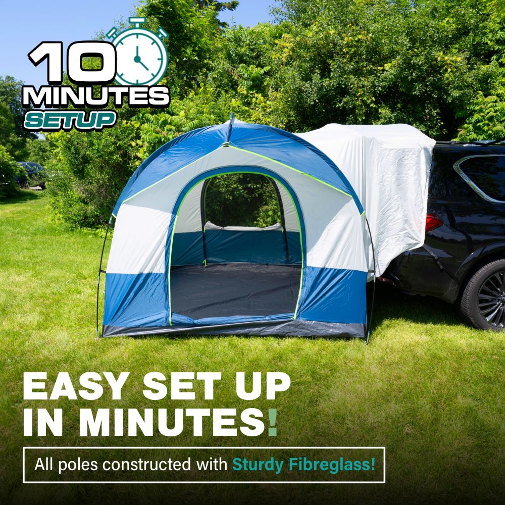 Minivan tent attachment best sale