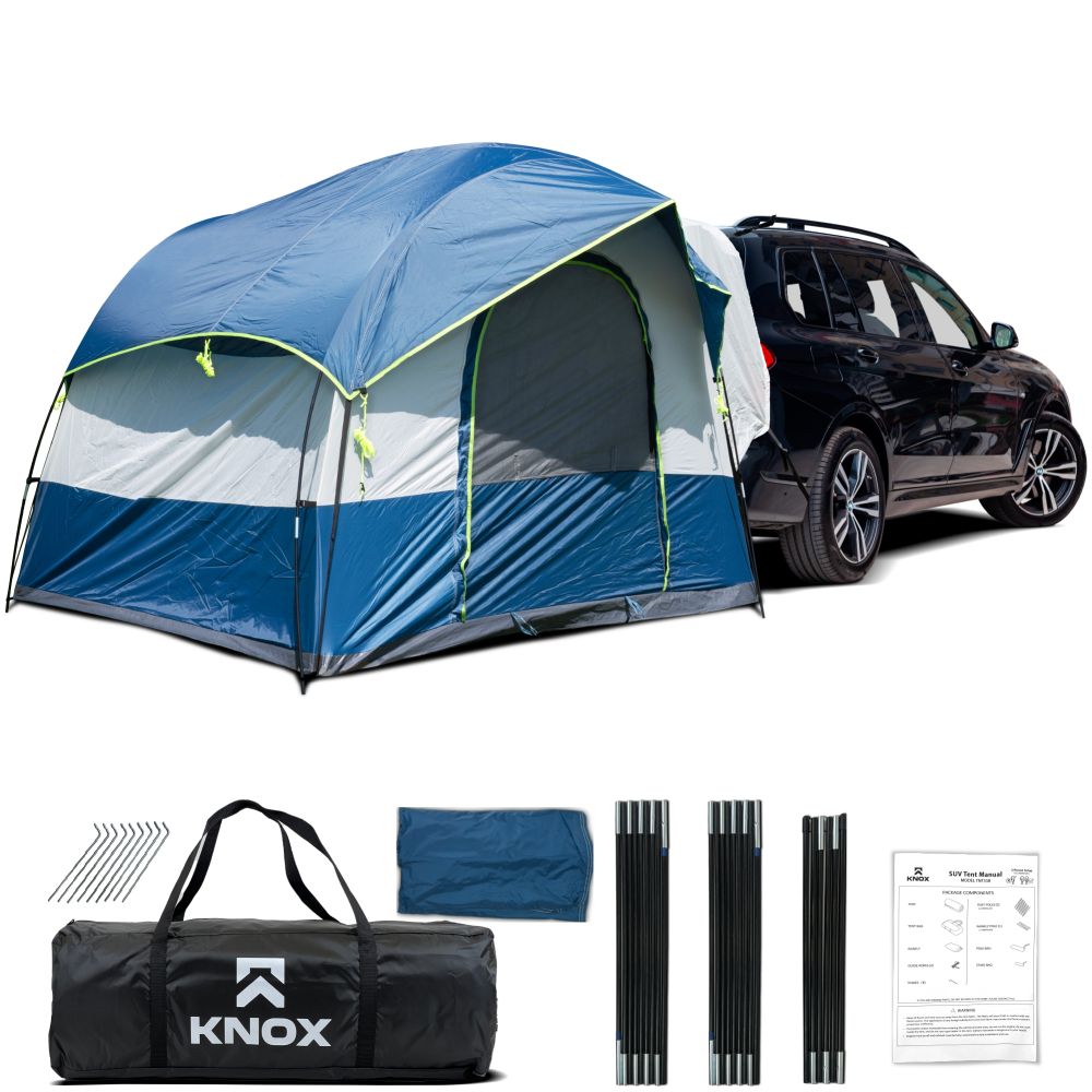 KNOX Universal SUV Tent 6 8 Person Tent SUV Camper Tent Camping Essentials